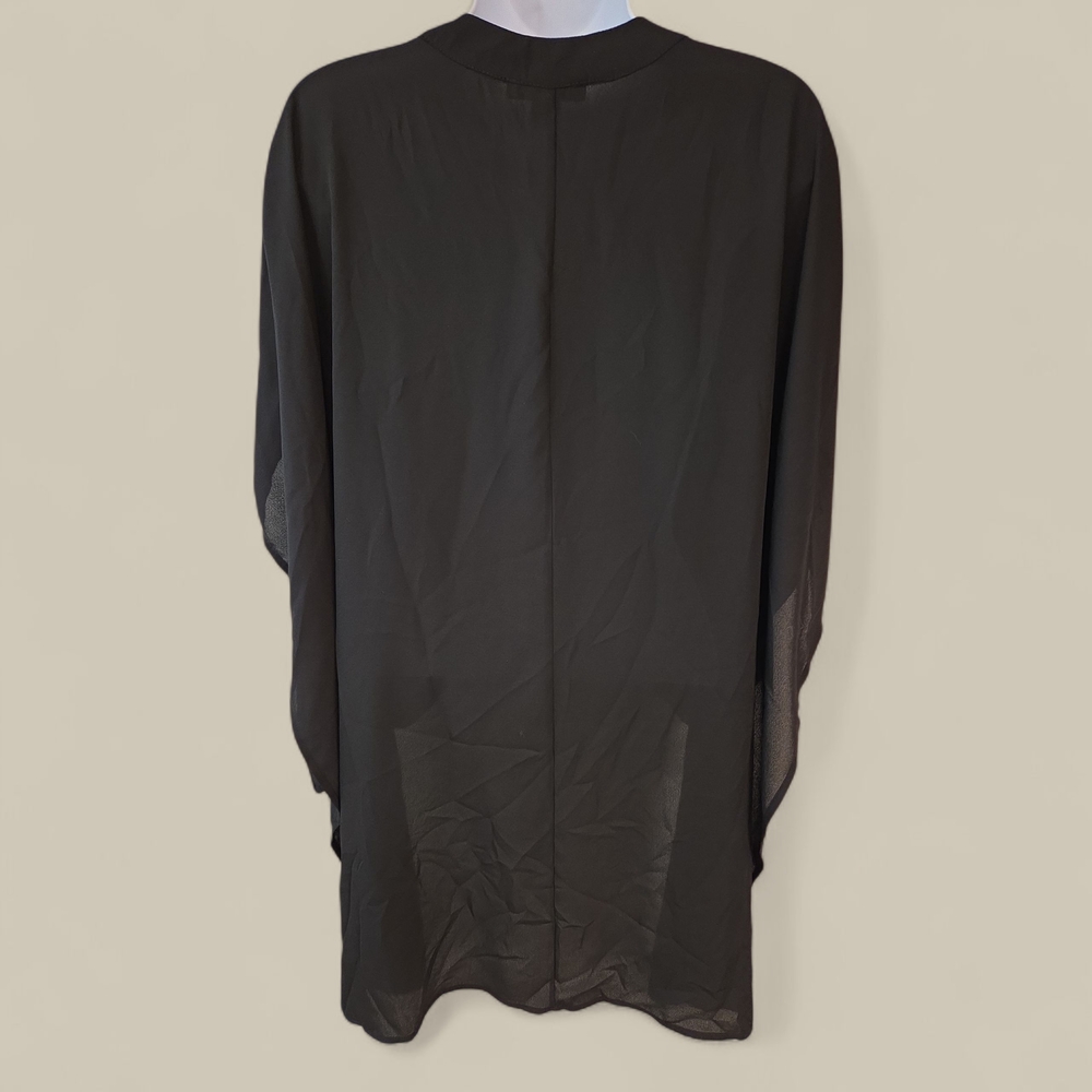 Favlux Fashion Elegant Black Women's Top Size S - Picture 3 of 4